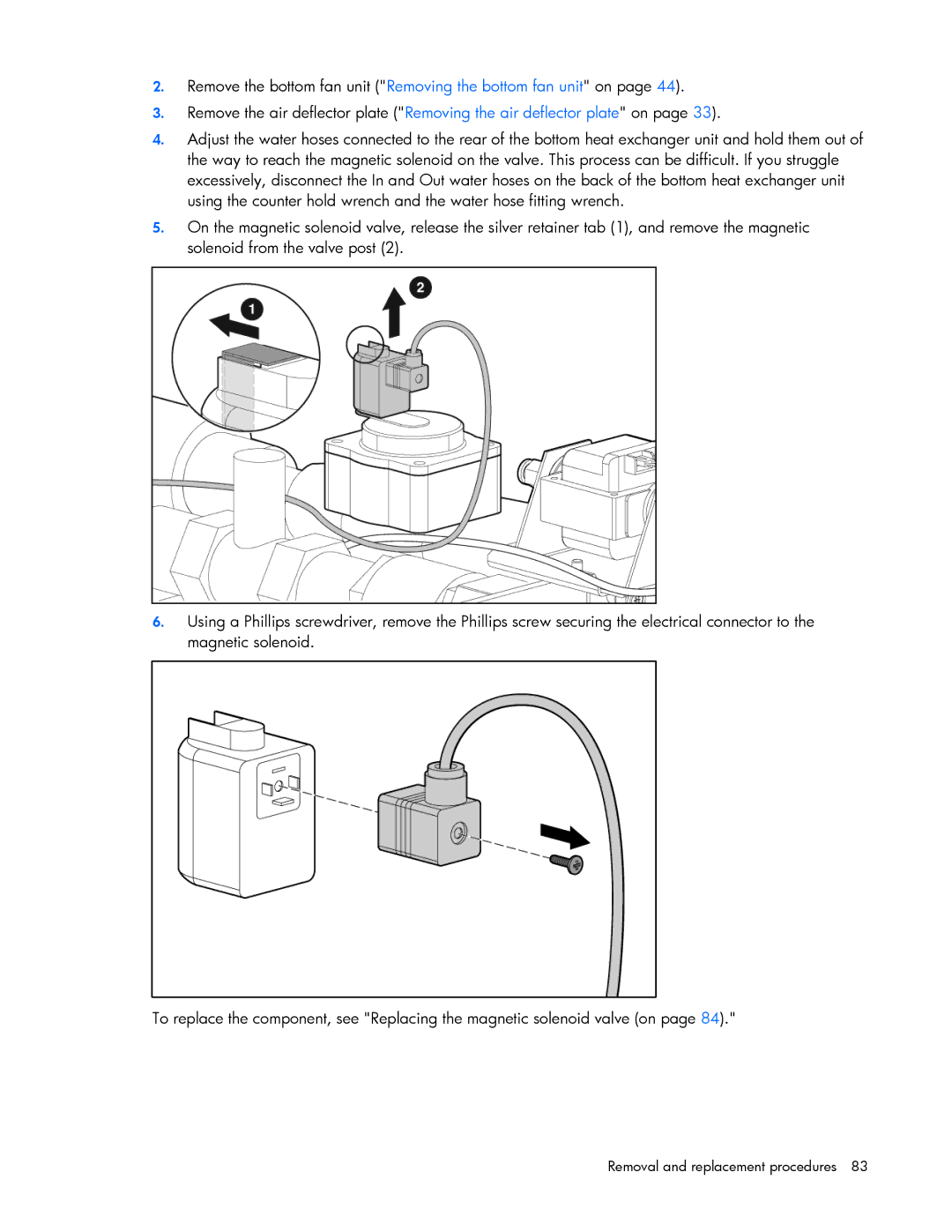 HP 403349-003 manual Removal and replacement procedures 