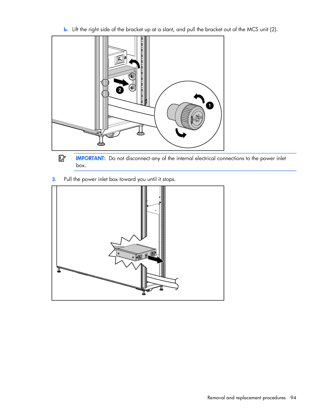 HP 403349-003 manual Removal and replacement procedures 