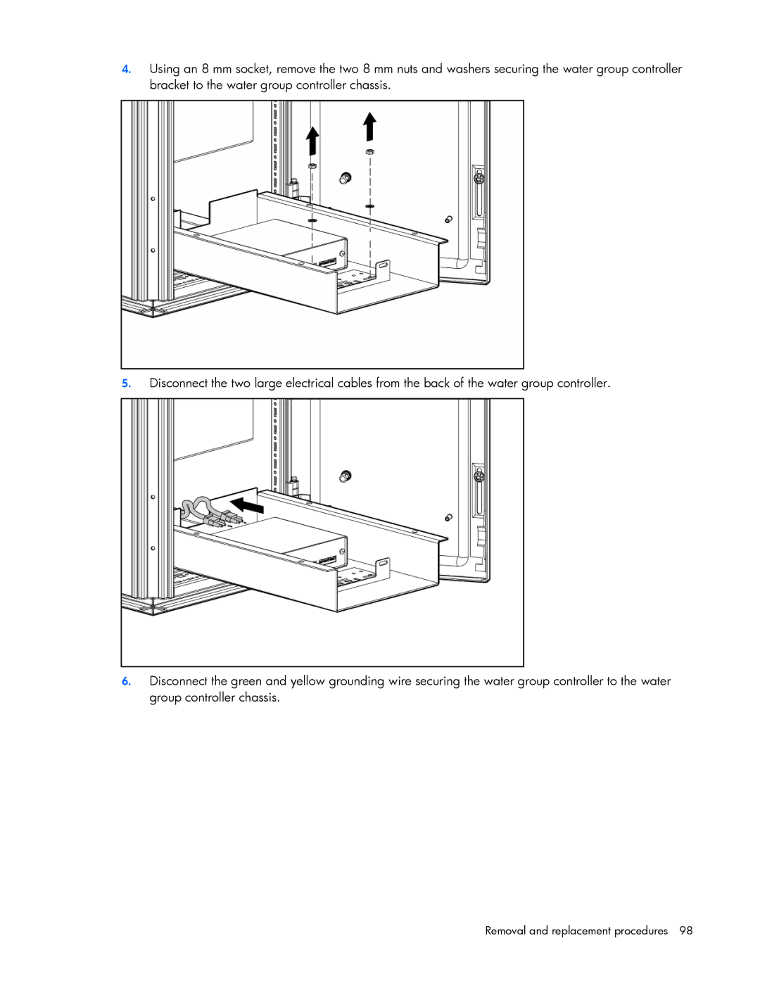 HP 403349-003 manual Removal and replacement procedures 