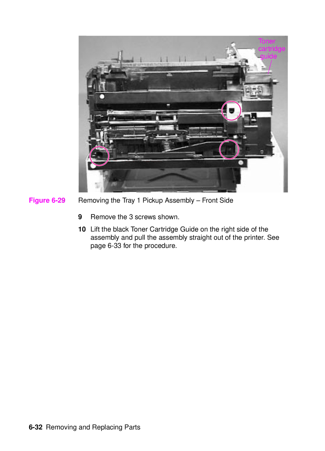 HP 4050, 4000 manual Toner cartridge guide 