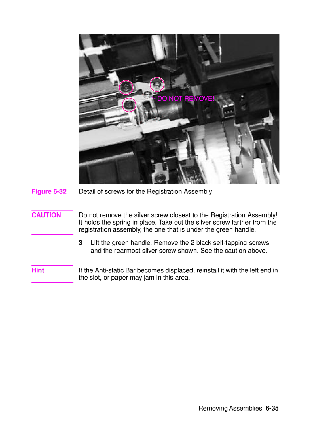 HP 4000, 4050 manual Do not Remove 