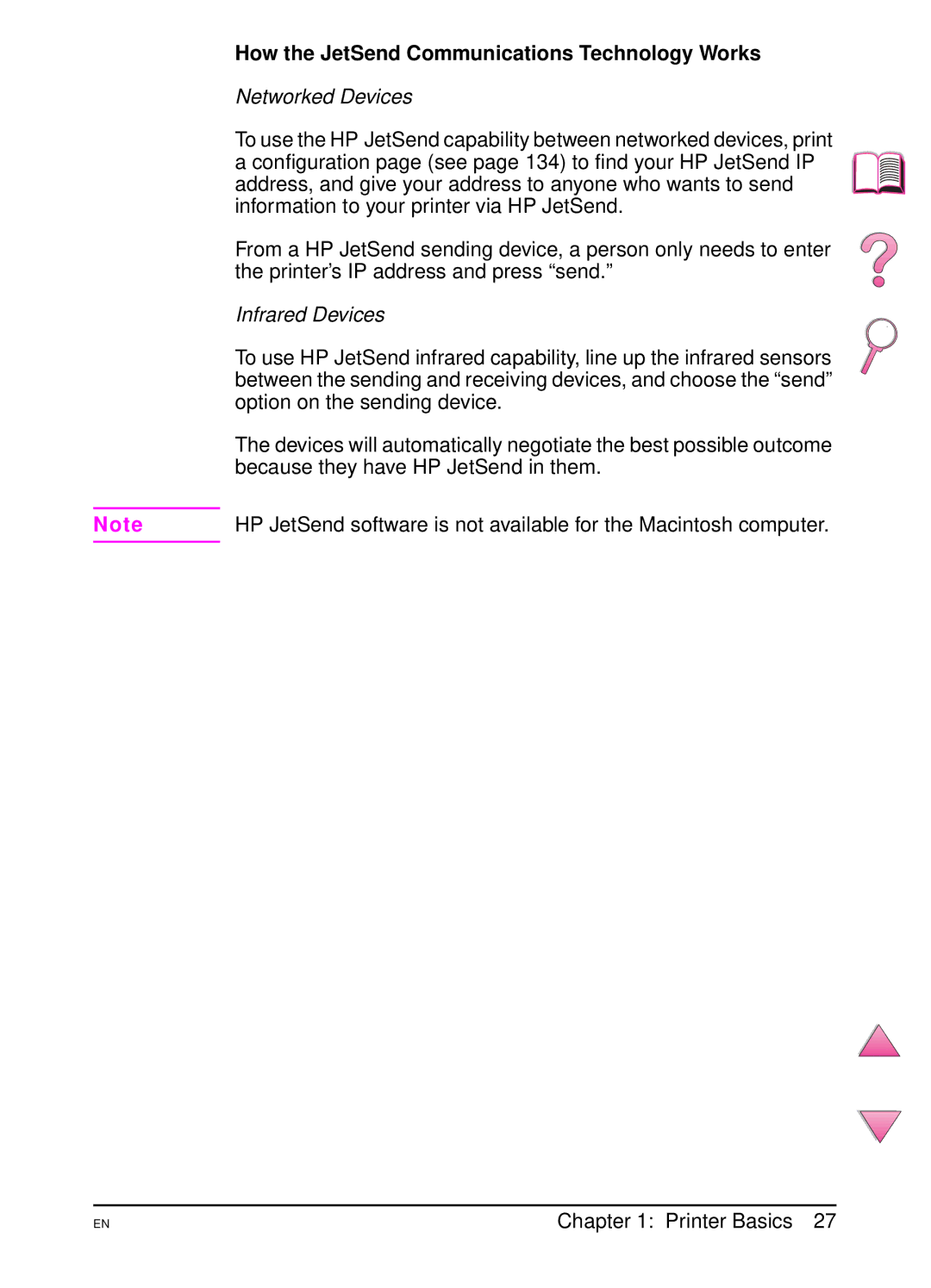 HP 4050 manual How the JetSend Communications Technology Works, Networked Devices 