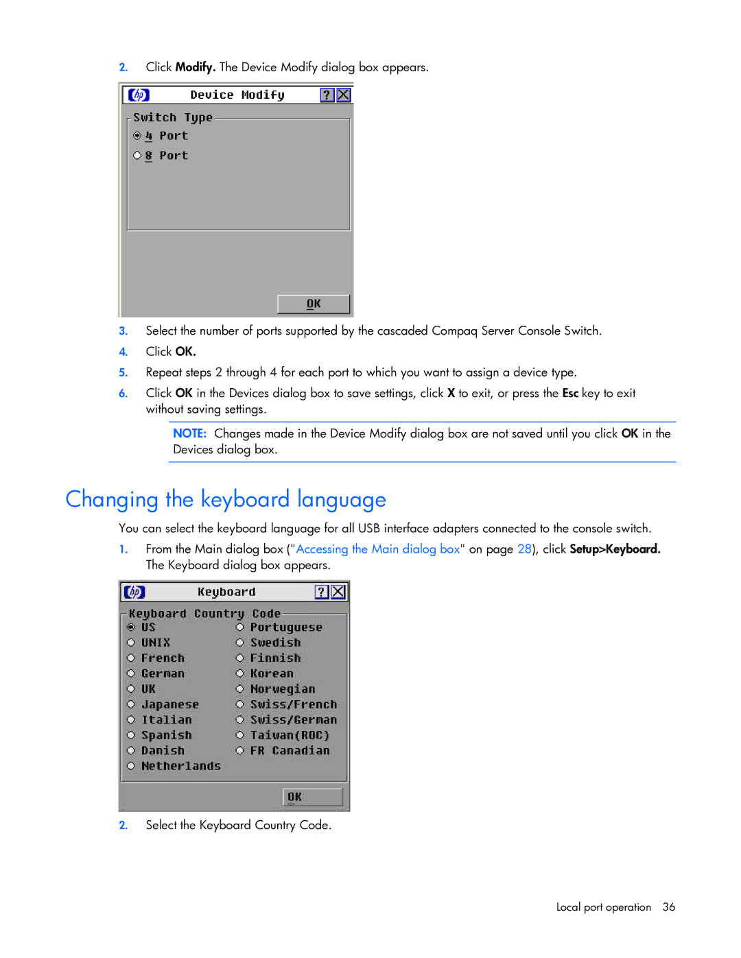 HP 409054-003 manual Changing the keyboard language 