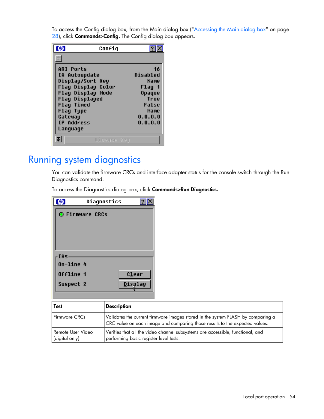 HP 409054-003 manual Running system diagnostics 