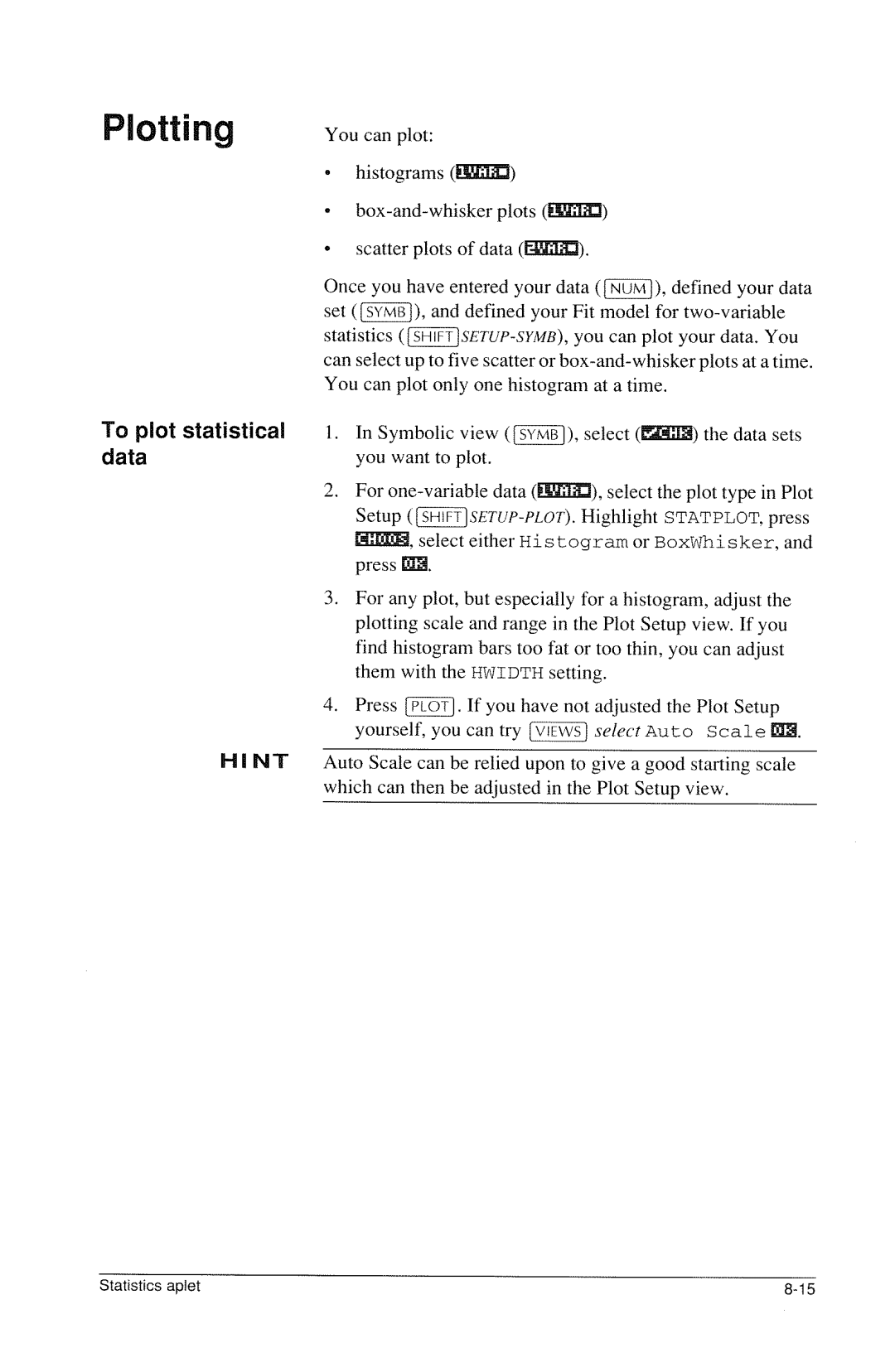 HP 40g Graphing manual 