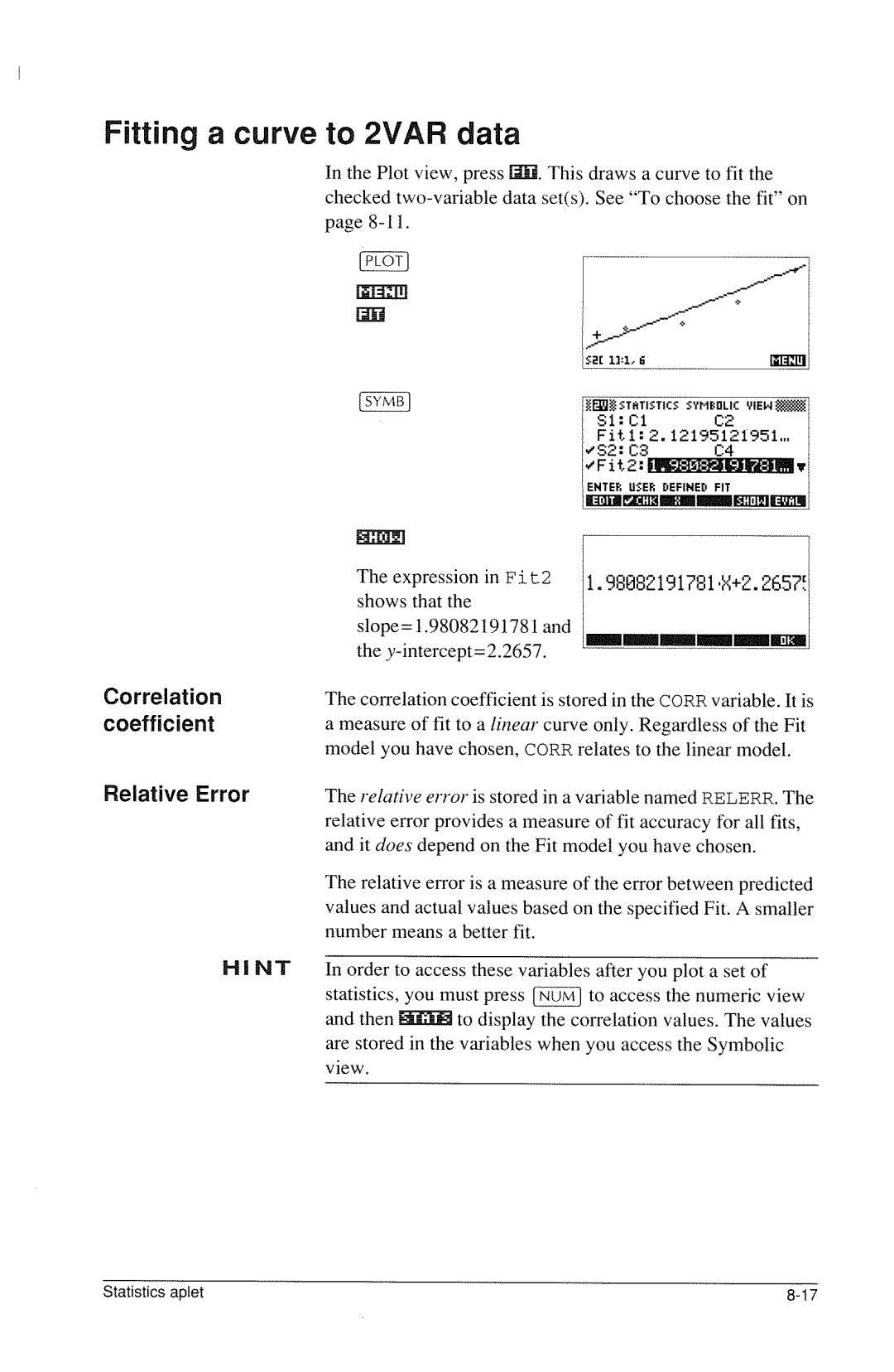 HP 40g Graphing manual 