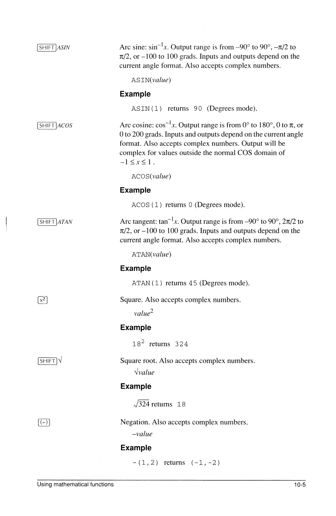 HP 40g Graphing manual 