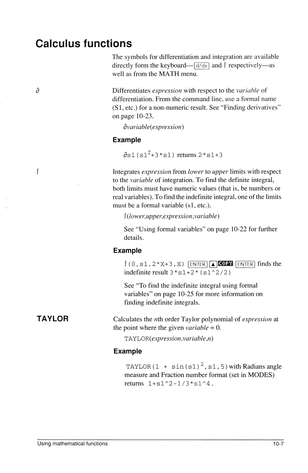 HP 40g Graphing manual 