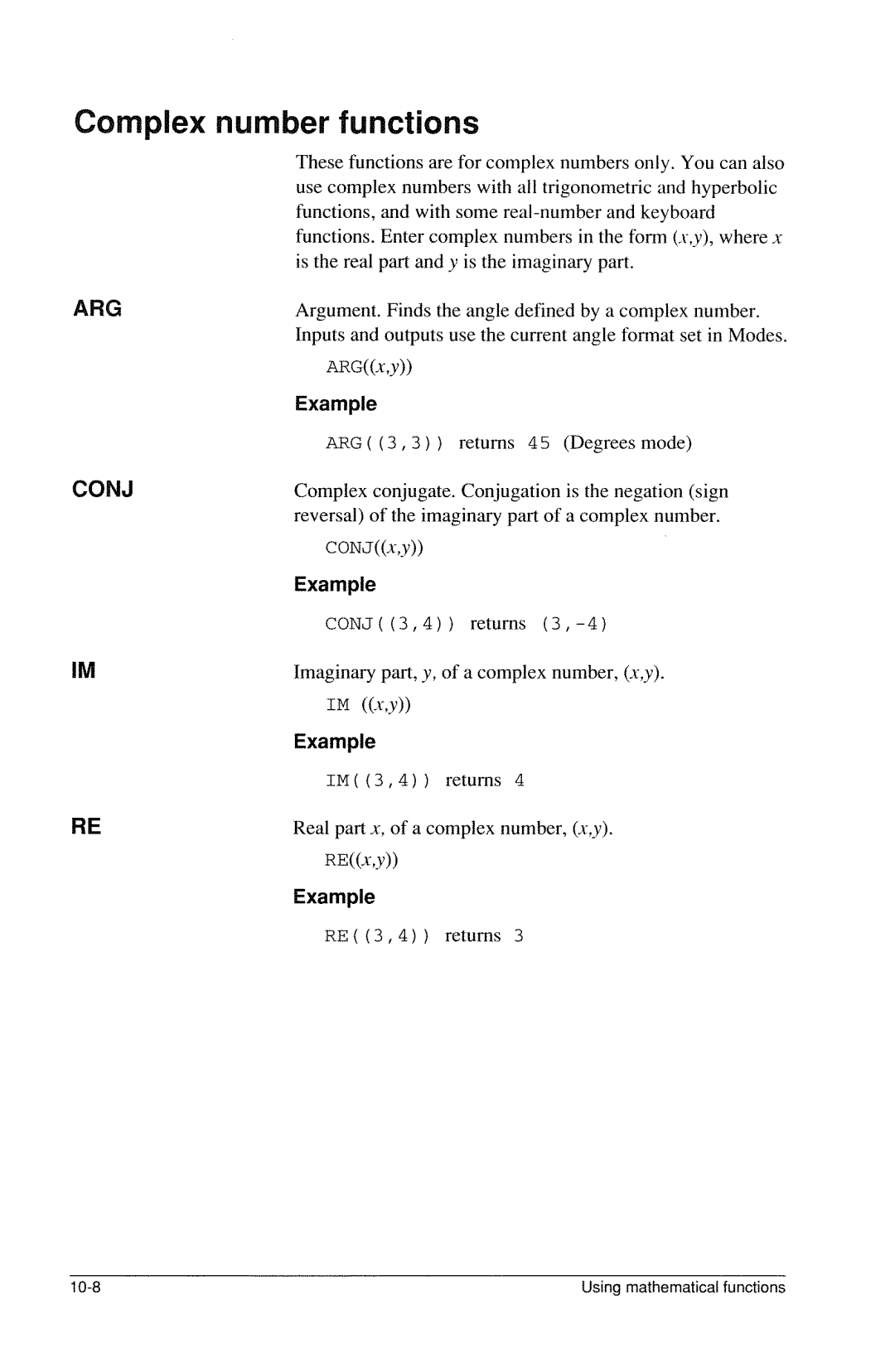 HP 40g Graphing manual 