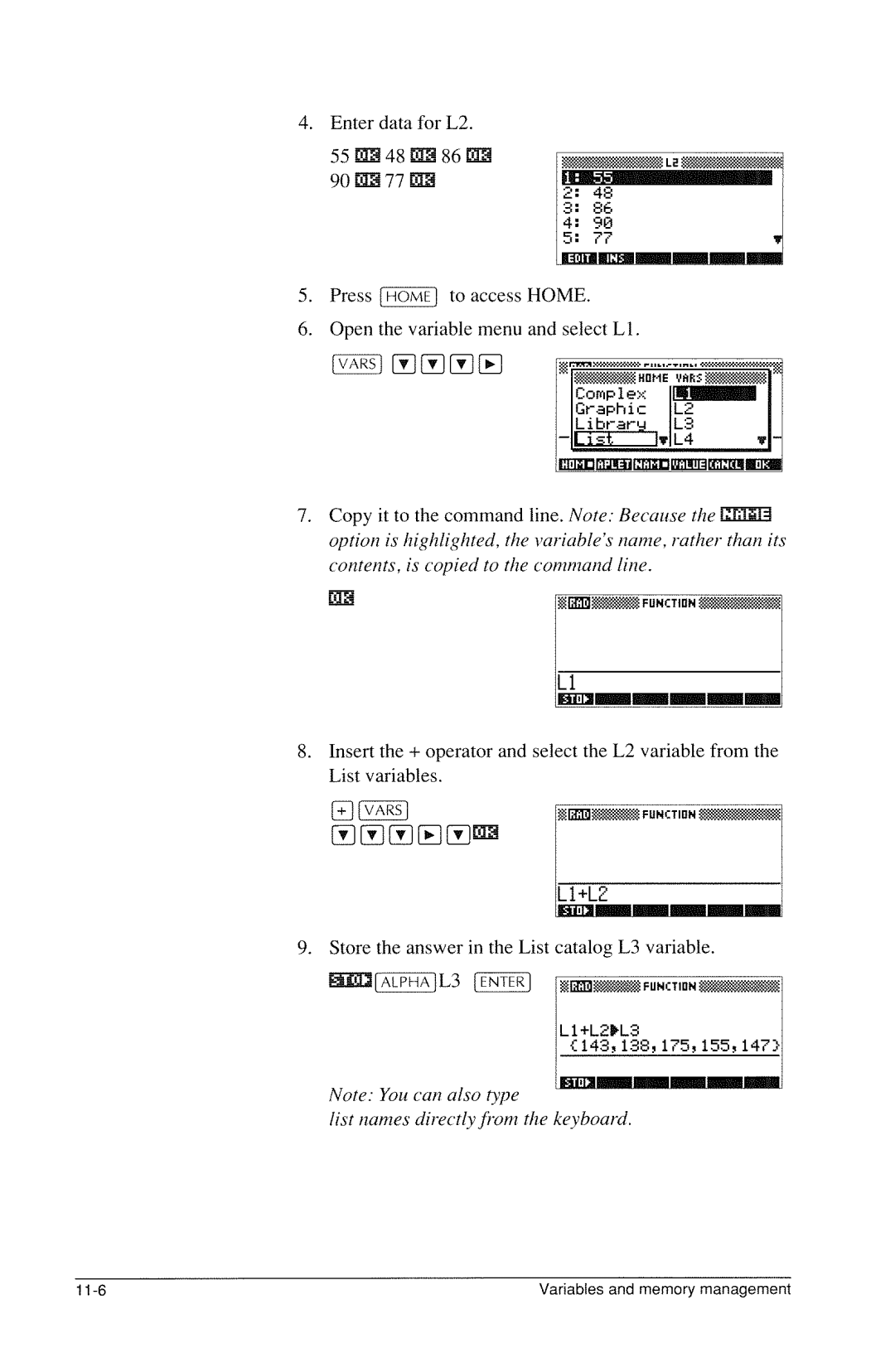 HP 40g Graphing manual 