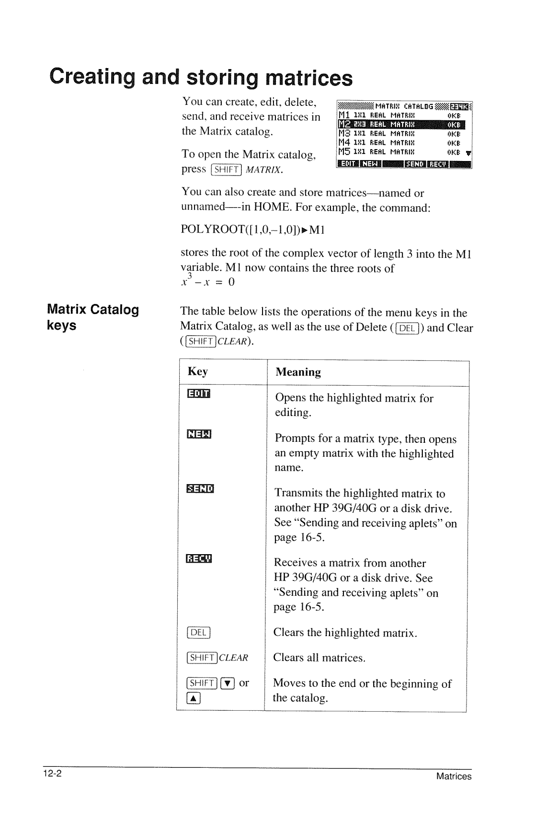 HP 40g Graphing manual 