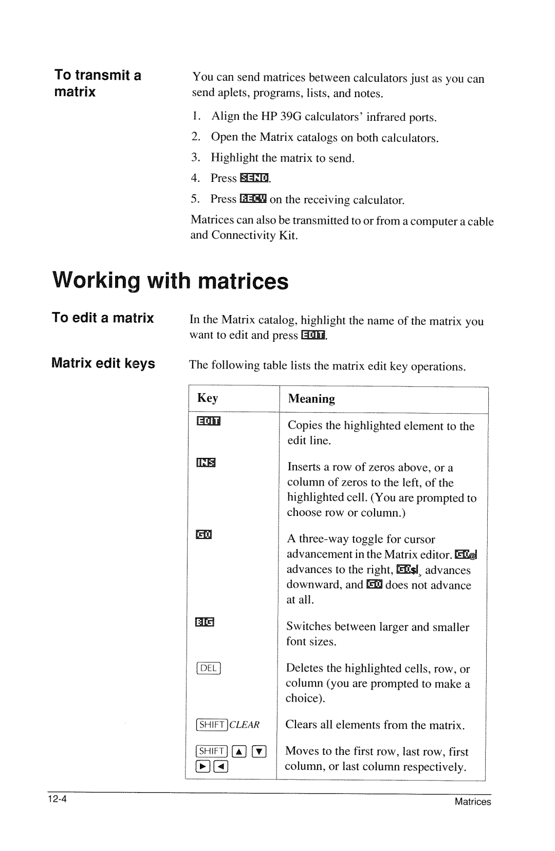 HP 40g Graphing manual 