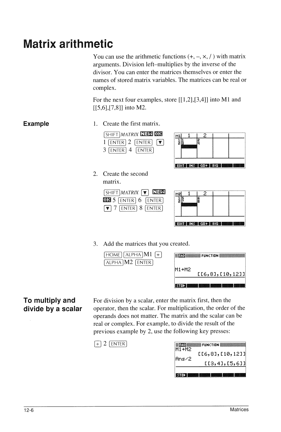 HP 40g Graphing manual 