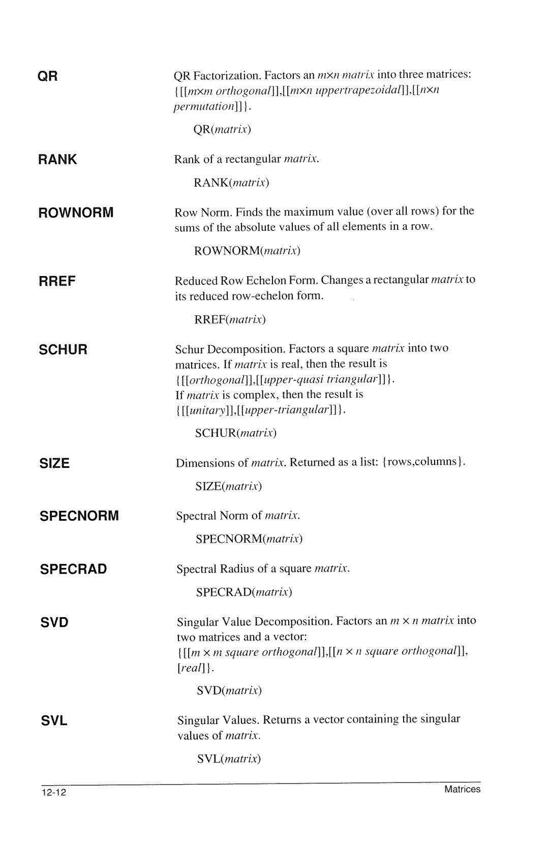 HP 40g Graphing manual 