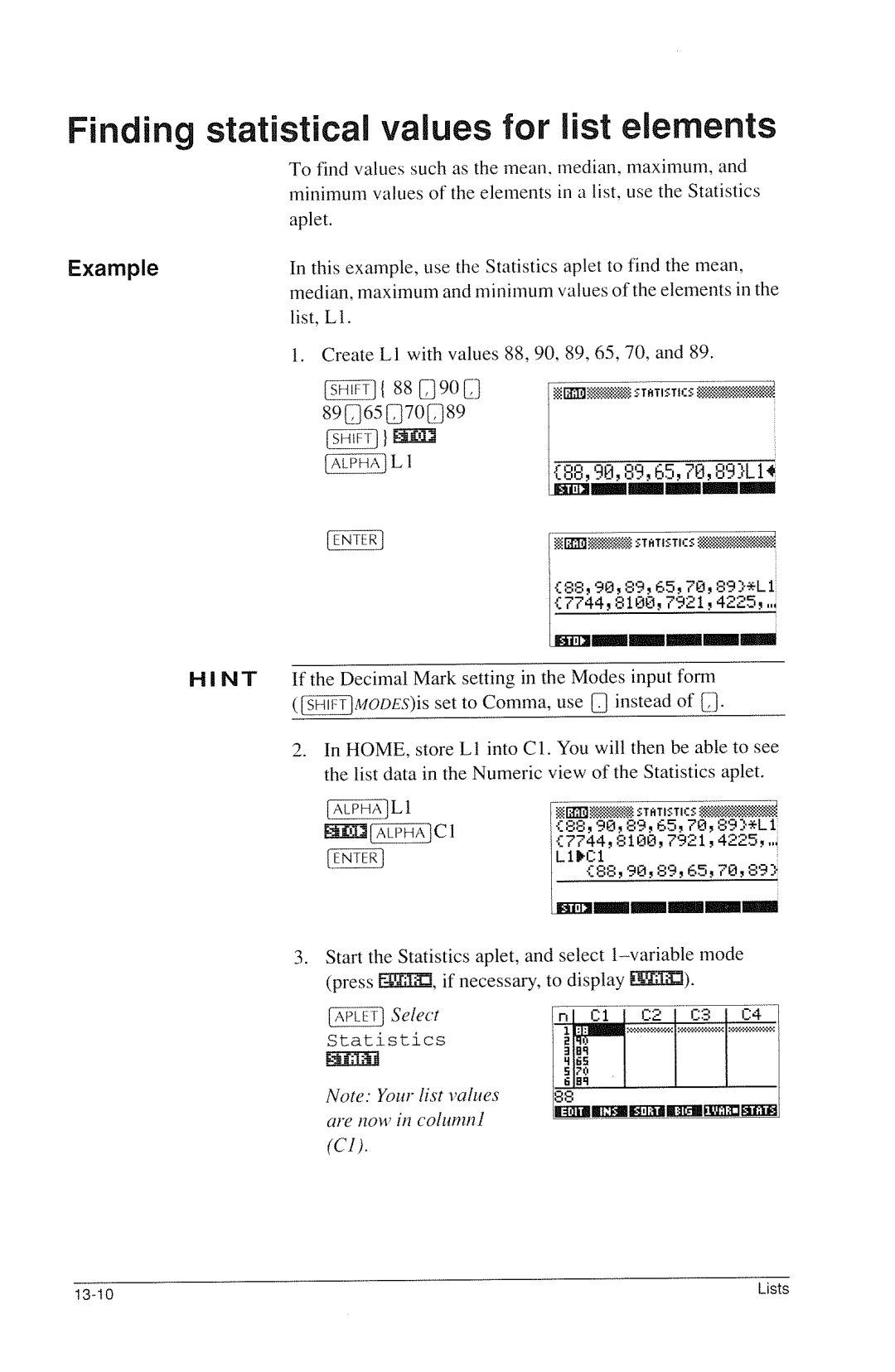 HP 40g Graphing manual 