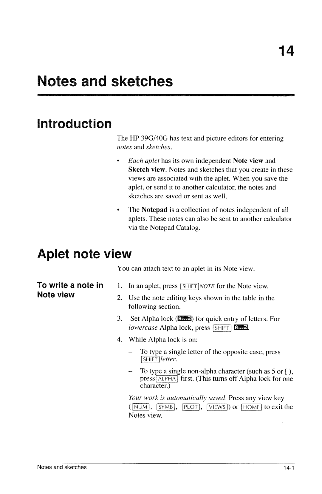 HP 40g Graphing manual 