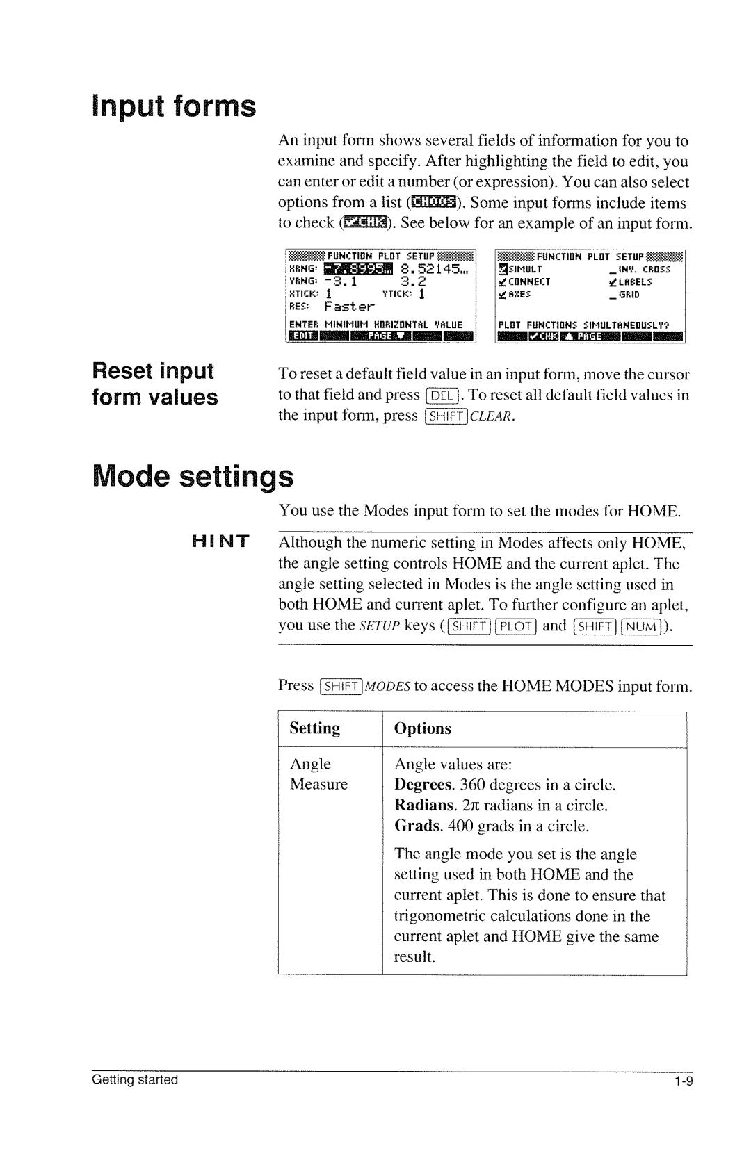 HP 40g Graphing manual 