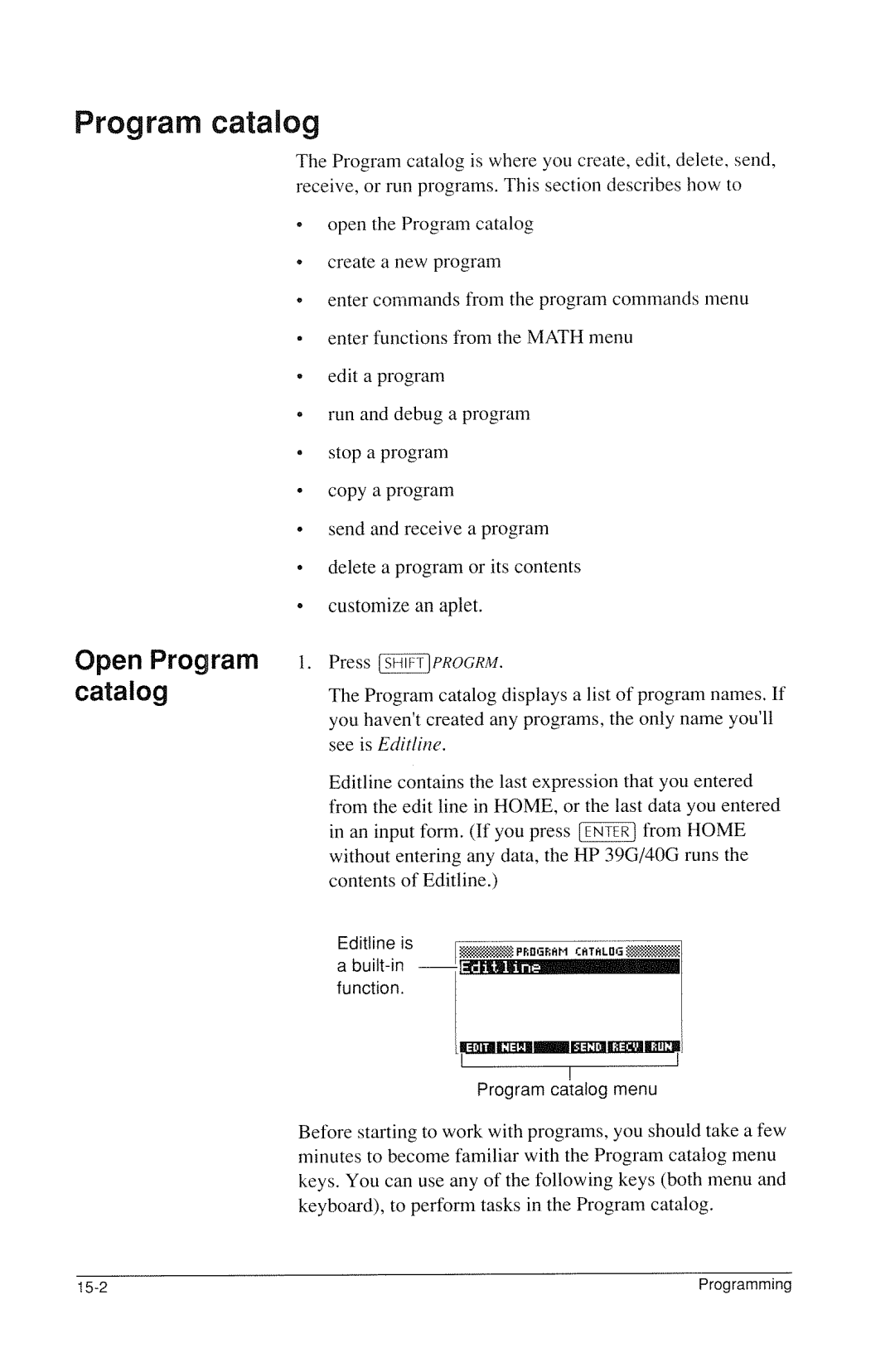 HP 40g Graphing manual 
