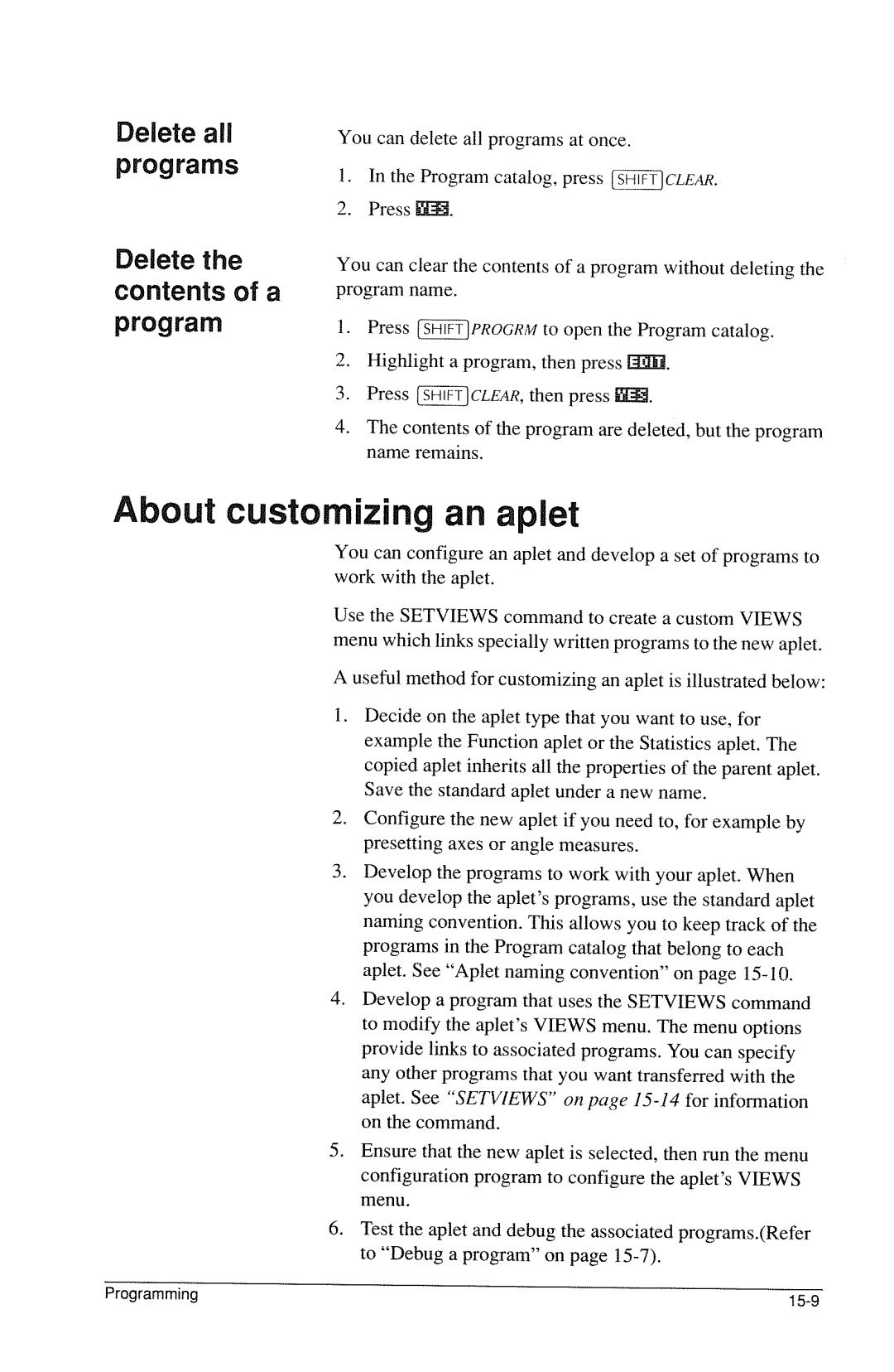 HP 40g Graphing manual 