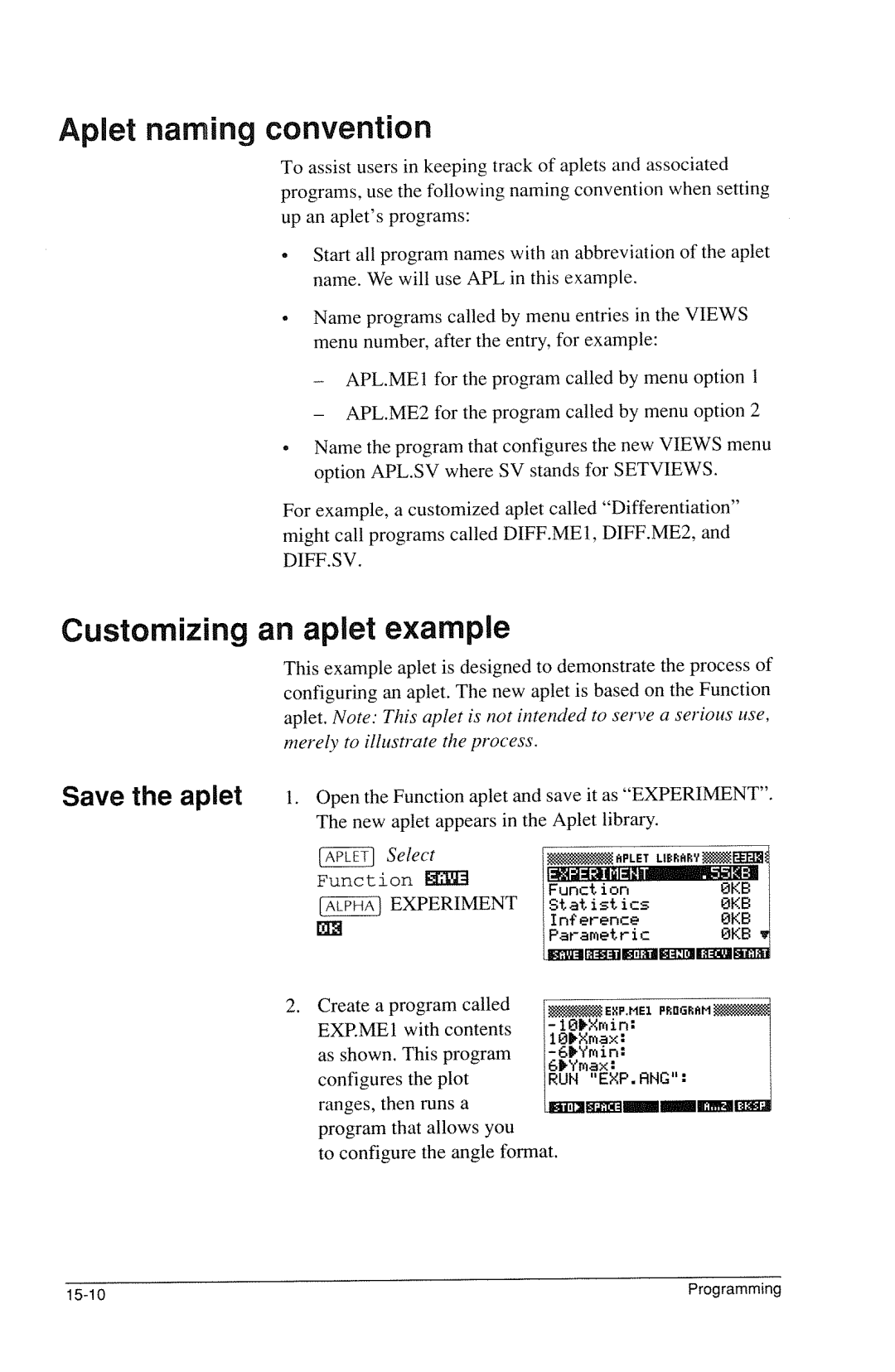 HP 40g Graphing manual 