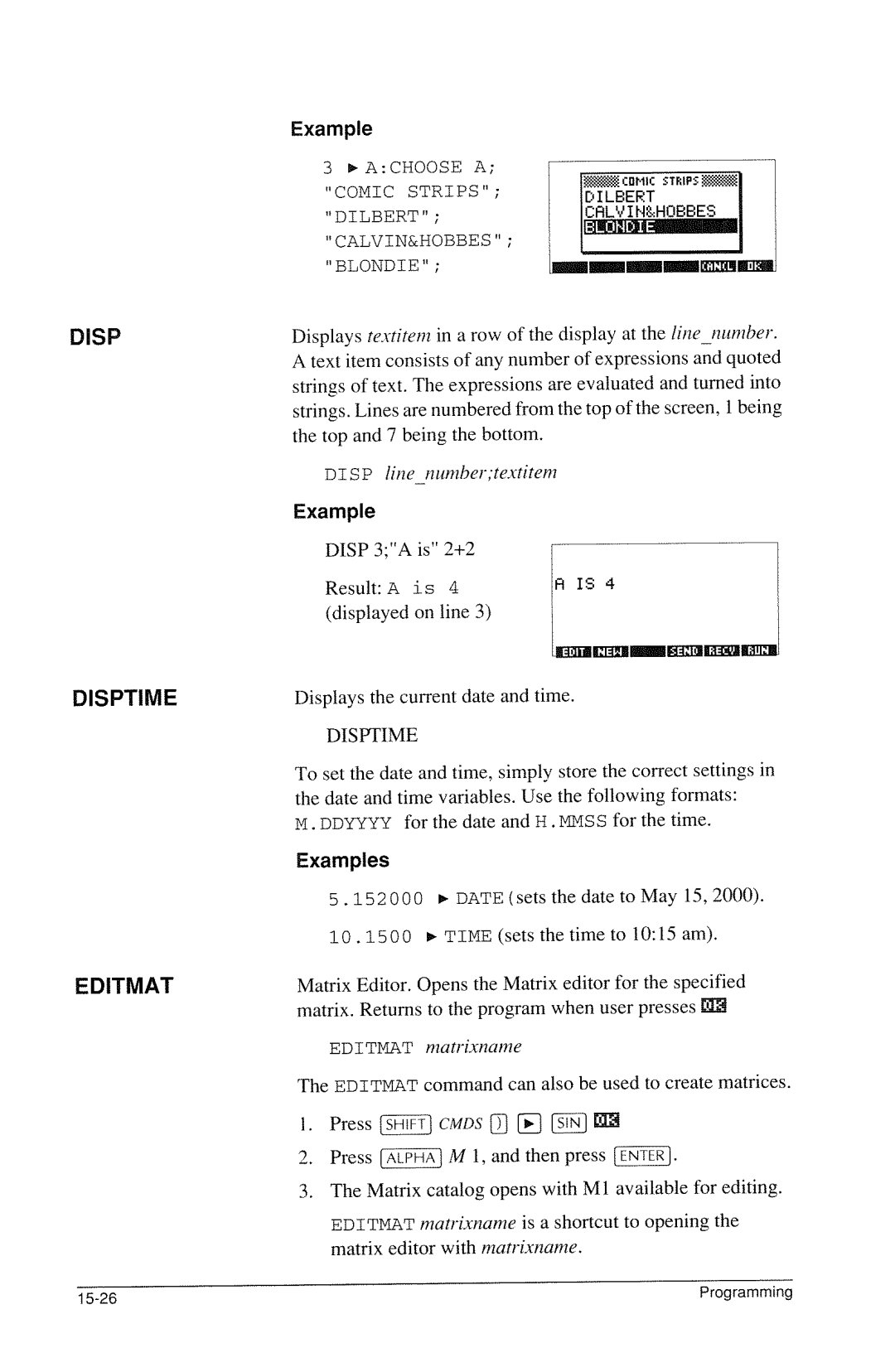 HP 40g Graphing manual 