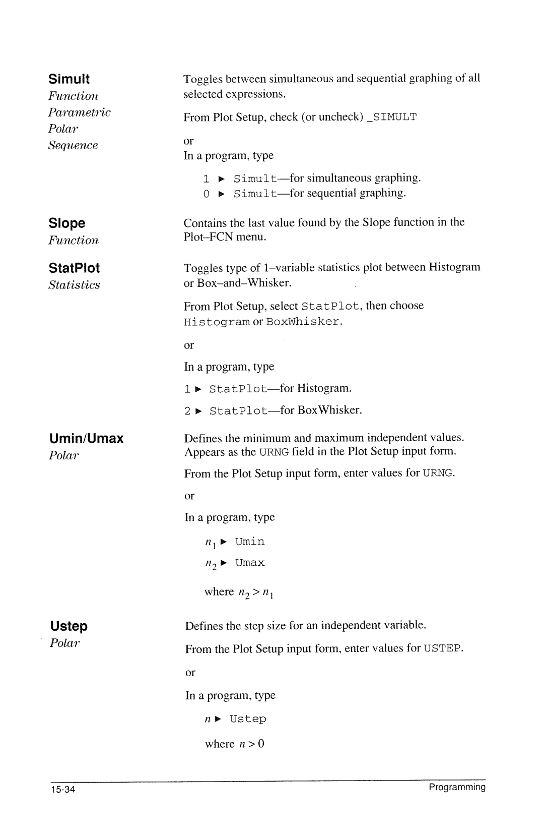 HP 40g Graphing manual 