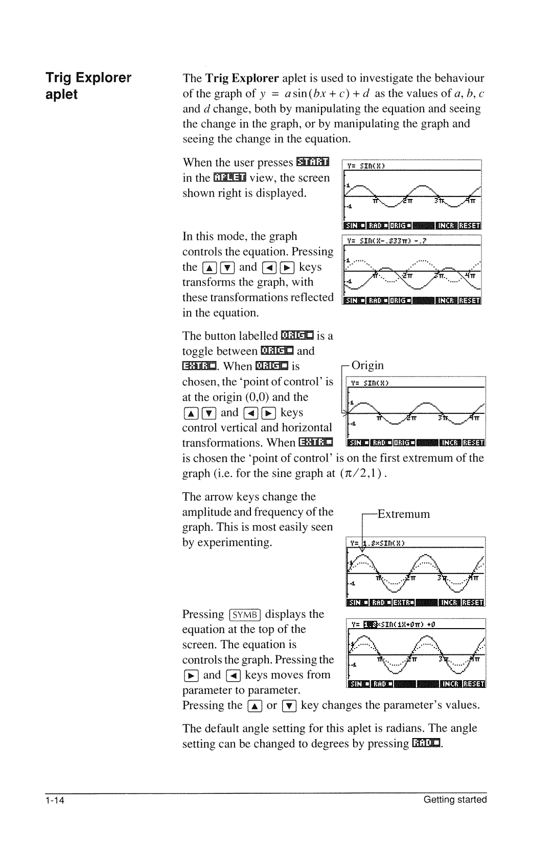 HP 40g Graphing manual 