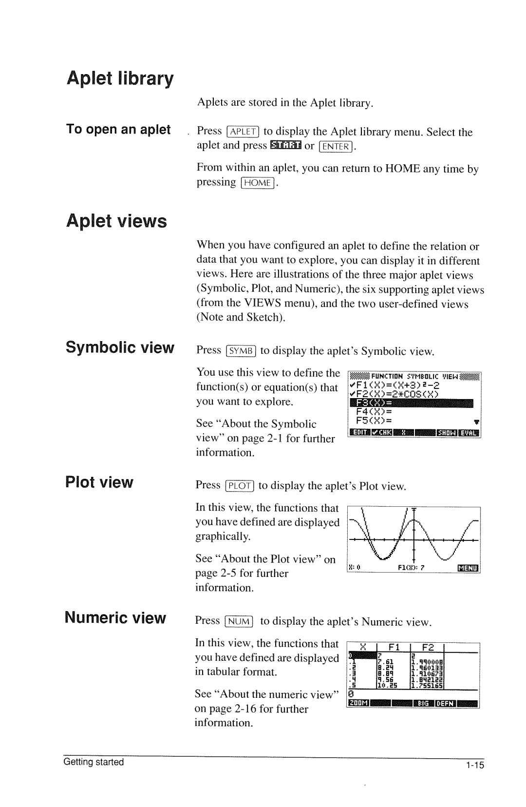 HP 40g Graphing manual 