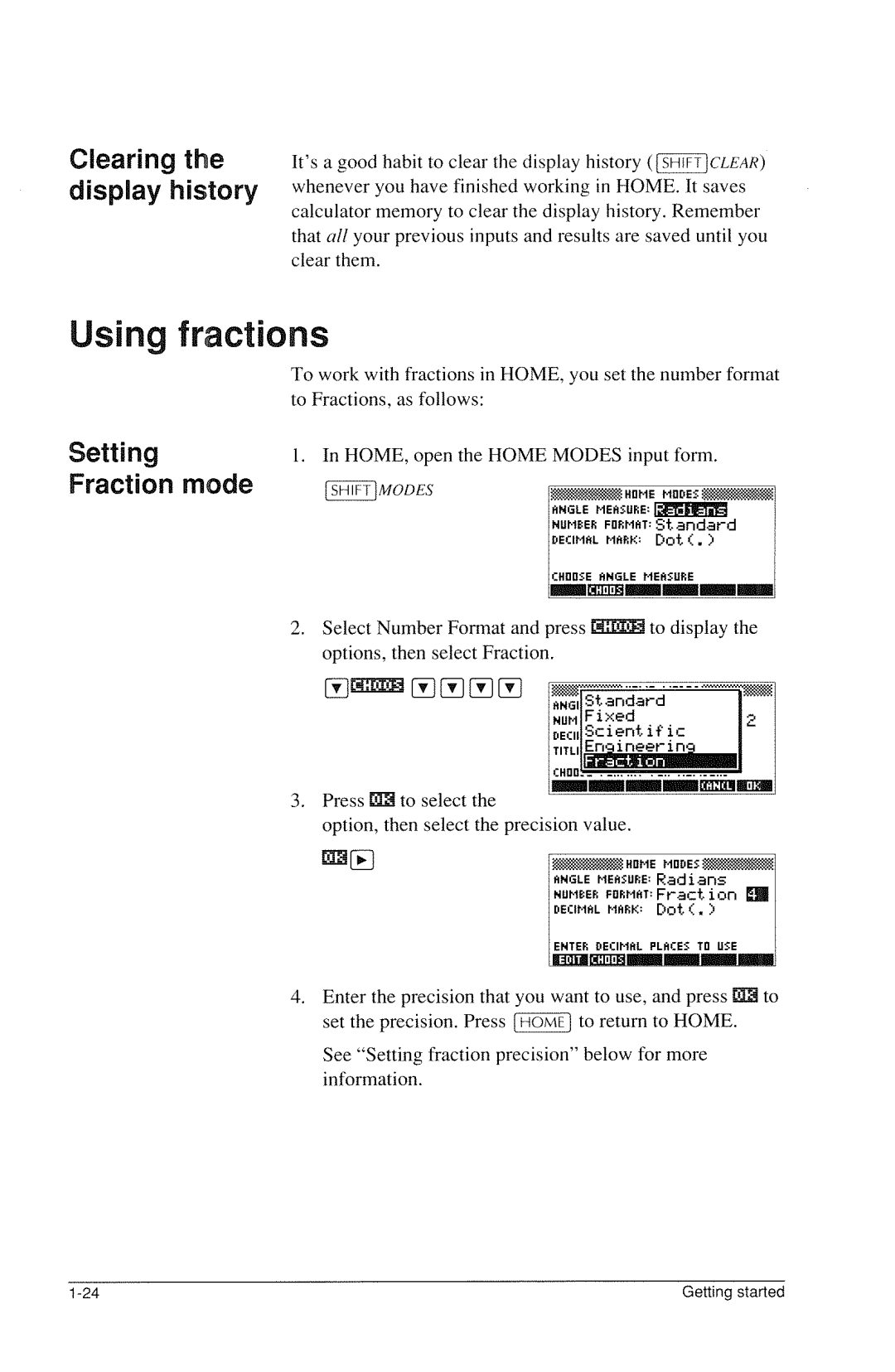 HP 40g Graphing manual 
