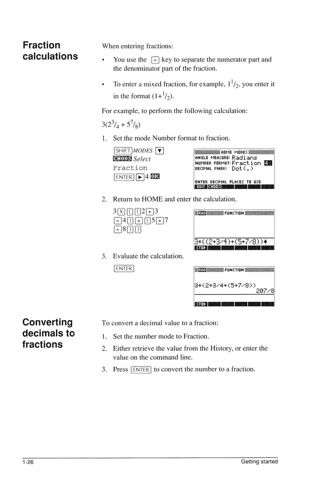 HP 40g Graphing manual 