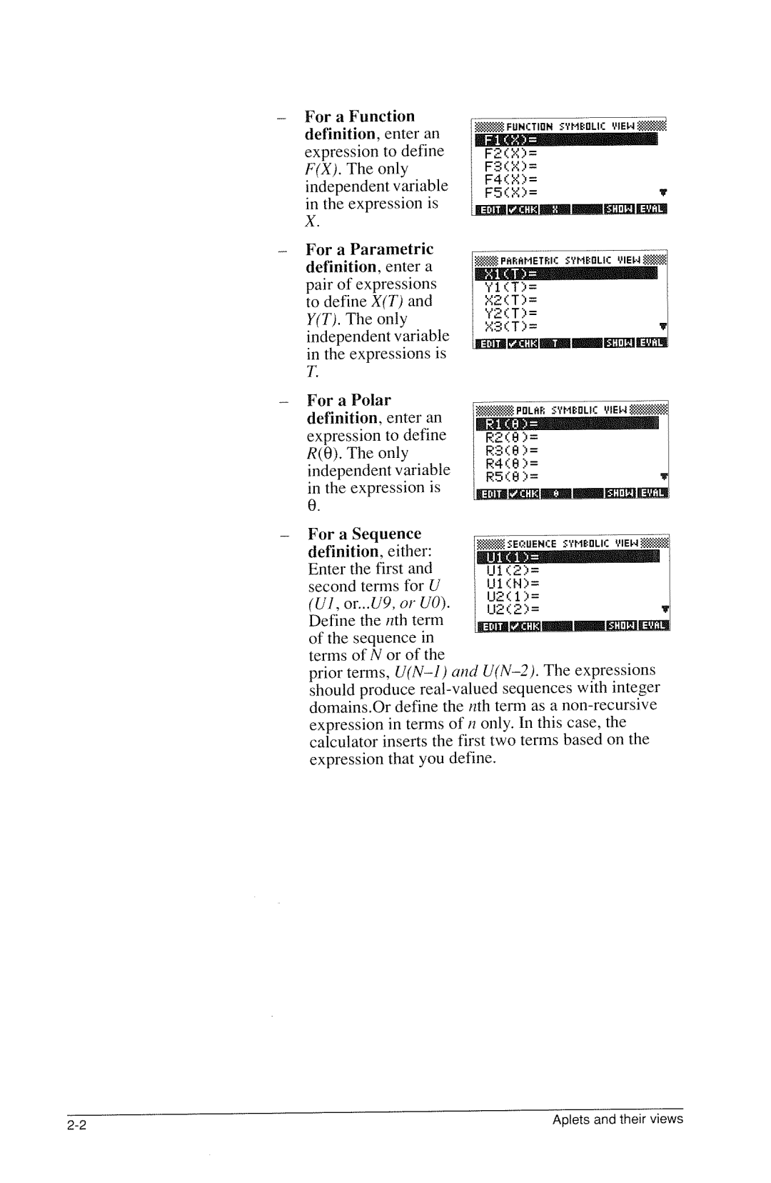 HP 40g Graphing manual 