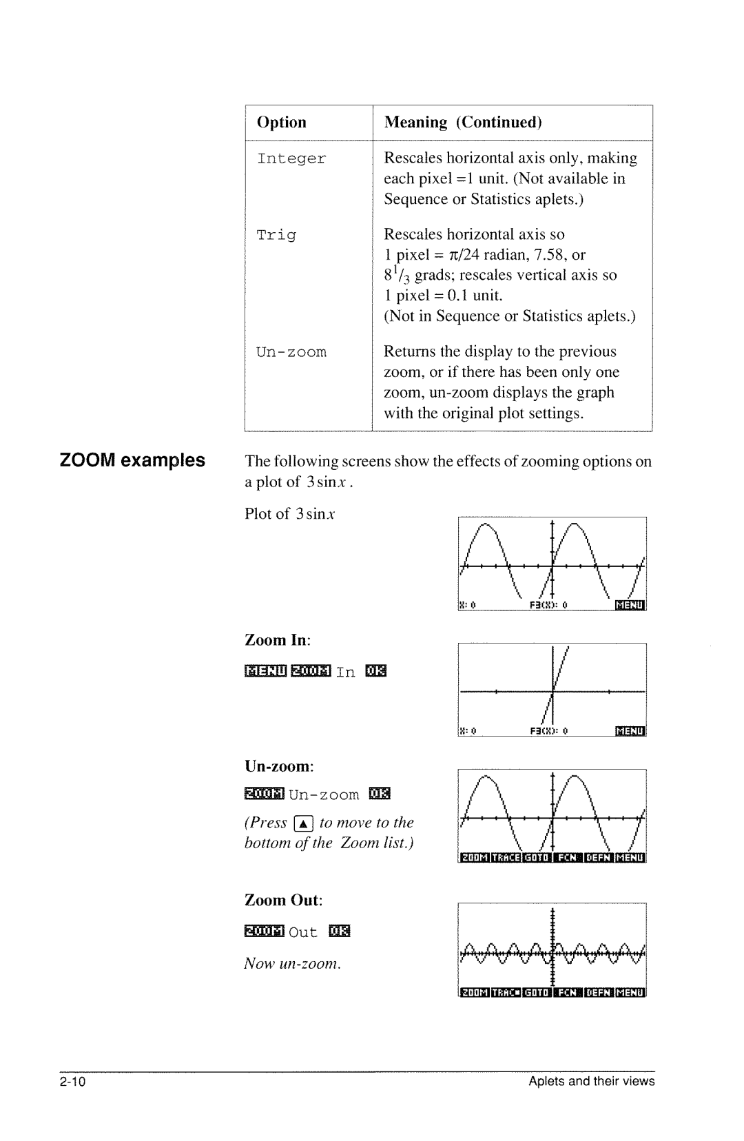HP 40g Graphing manual 