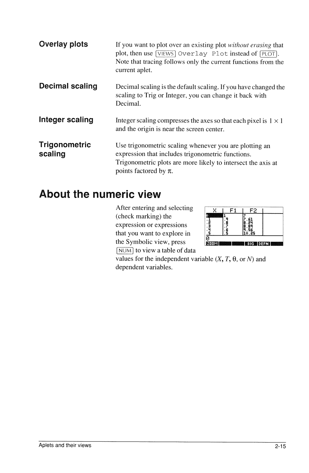 HP 40g Graphing manual 