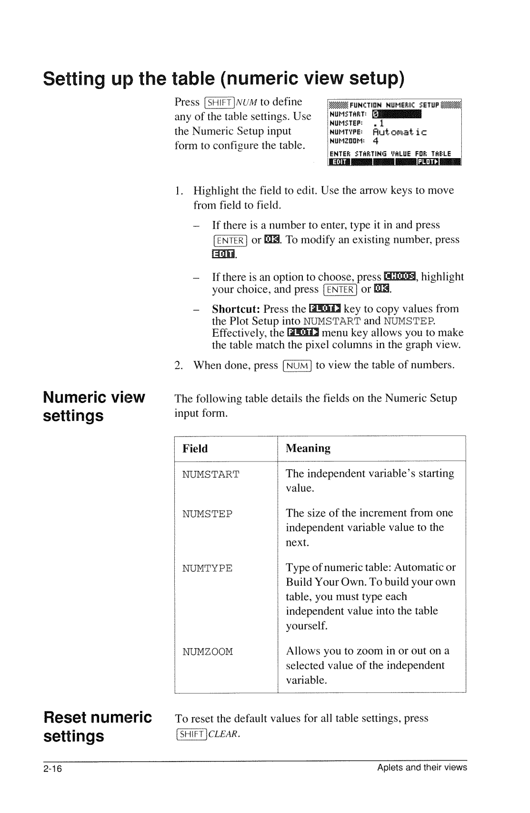 HP 40g Graphing manual 