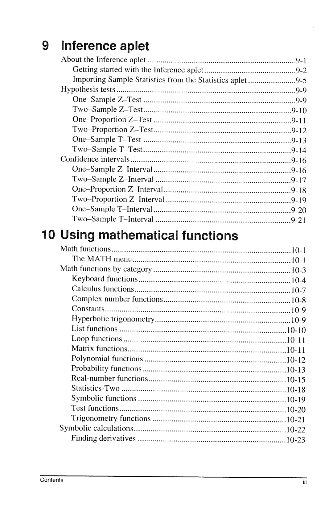 HP 40g Graphing manual 