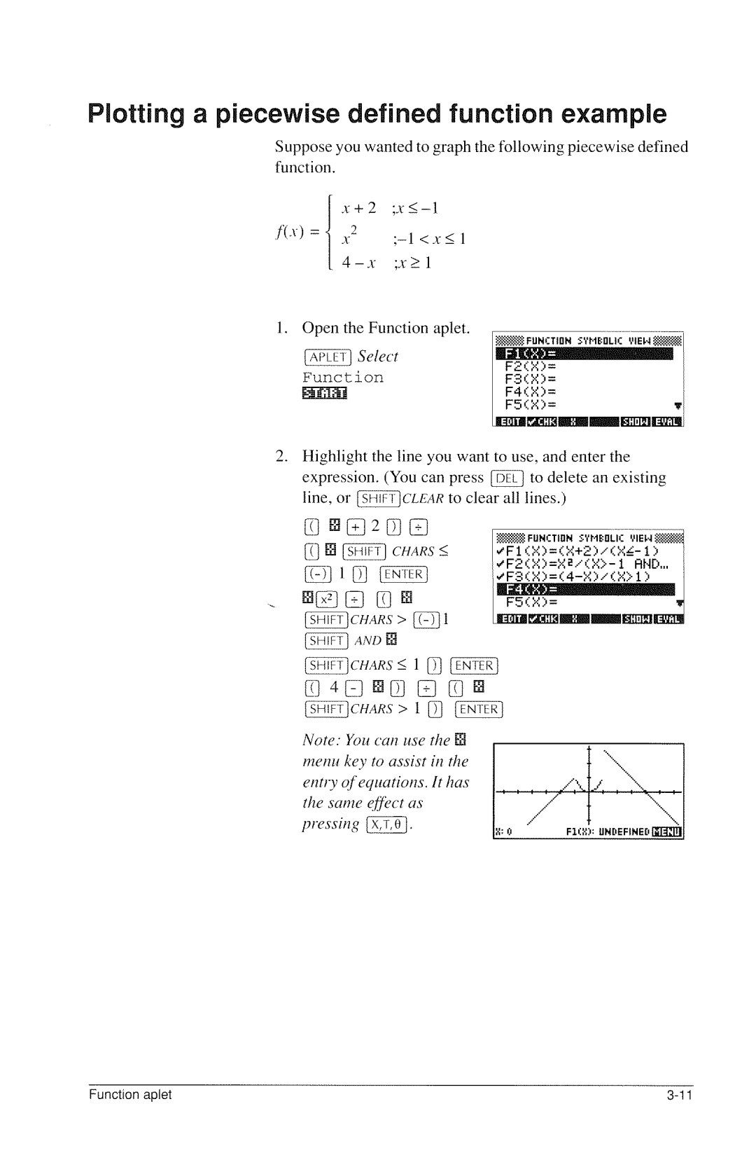 HP 40g Graphing manual 