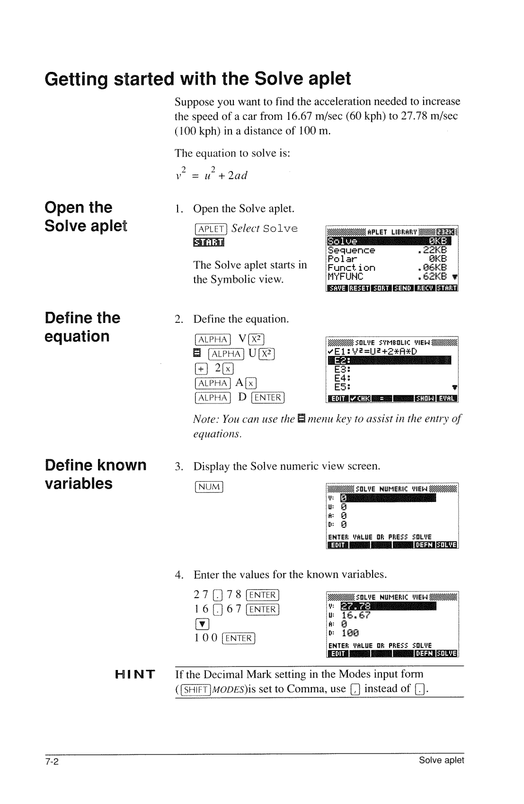 HP 40g Graphing manual 