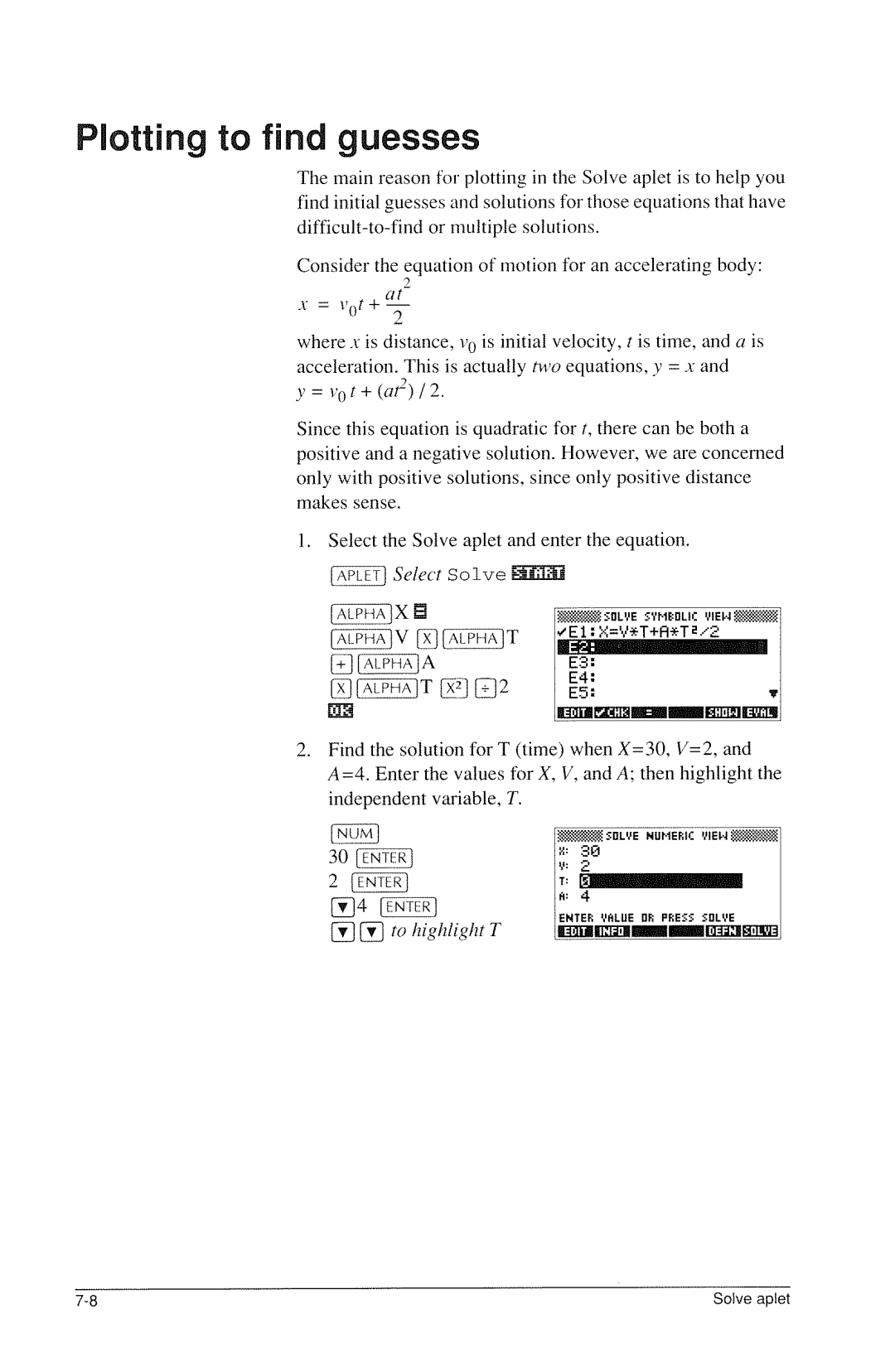 HP 40g Graphing manual 