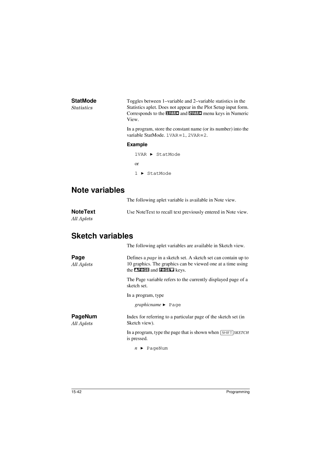 HP 40G manual PageNum 