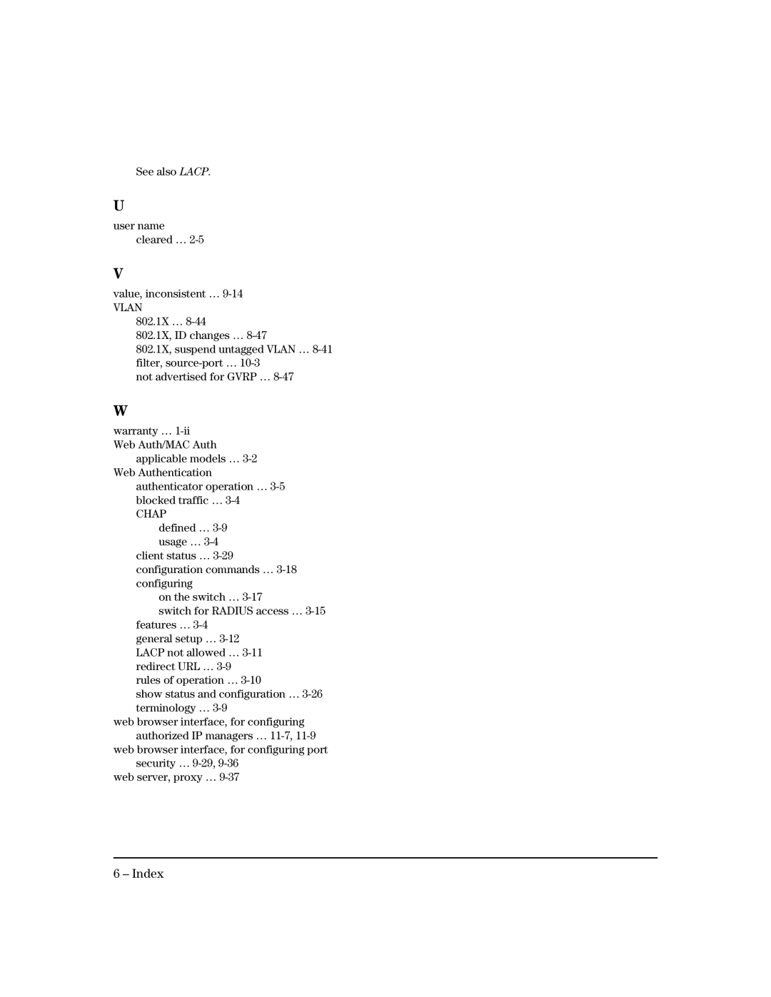 HP 6108, 4100gl, 2650 (J4899A/B), 2626 (J4900A/B), 2600-PWR manual Vlan 