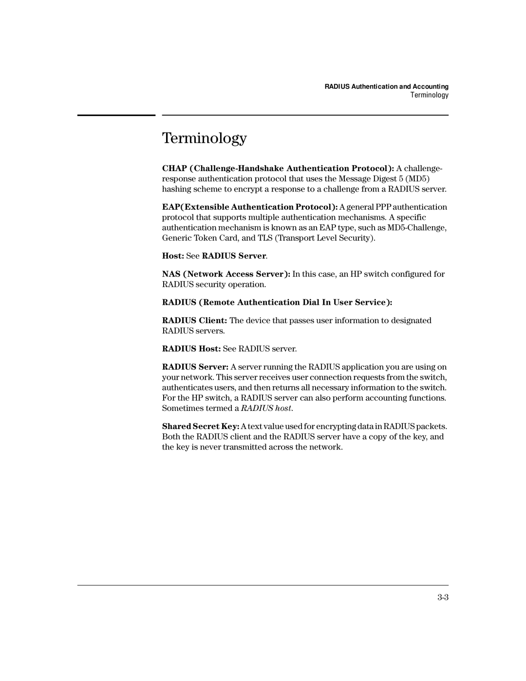 HP 4100gl manual Terminology 