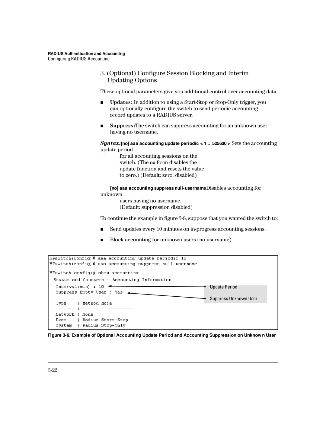 HP 4100gl manual Update period 