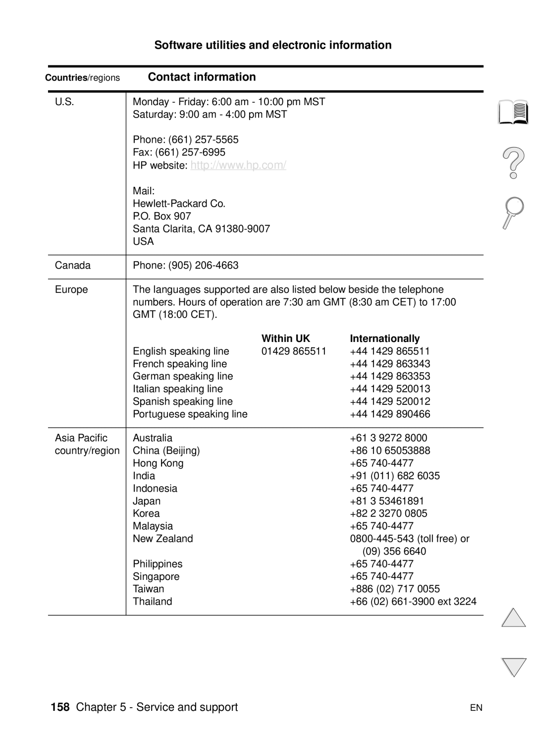 HP 4100TN, 4100N manual Service and support 