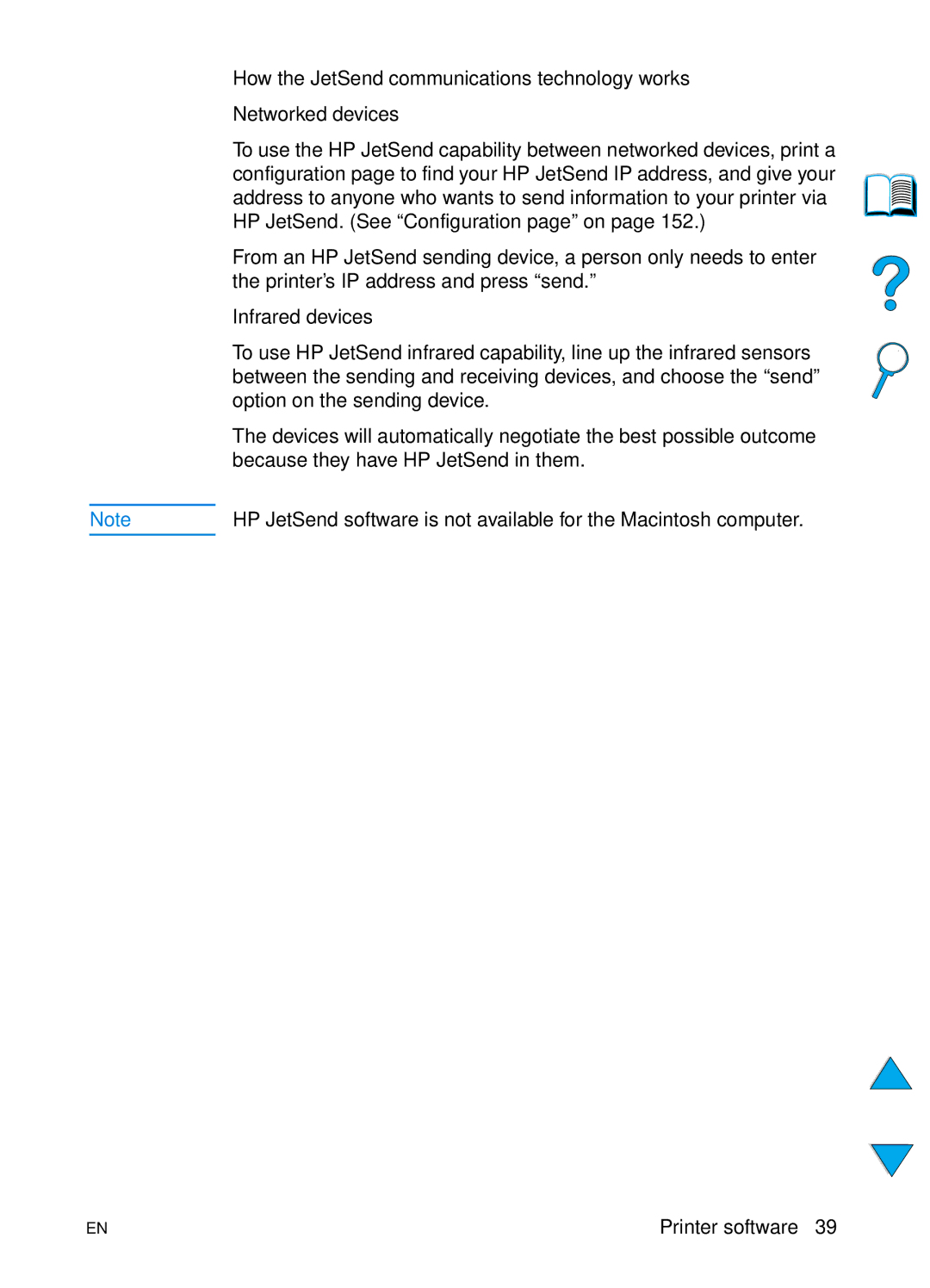 HP 4100N, 4100TN manual How the JetSend communications technology works, Networked devices 