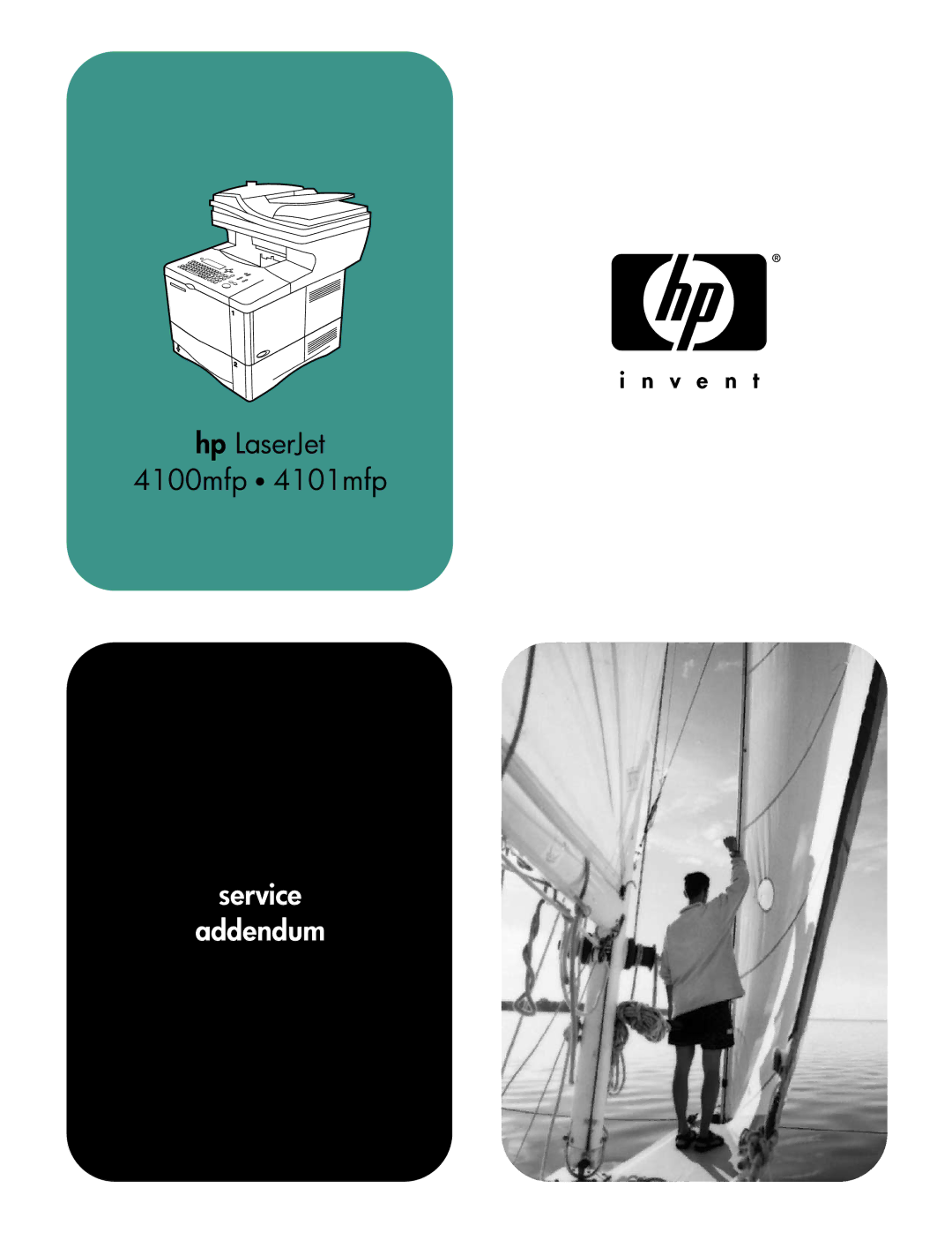 HP 4101mfp manual Service addendum 