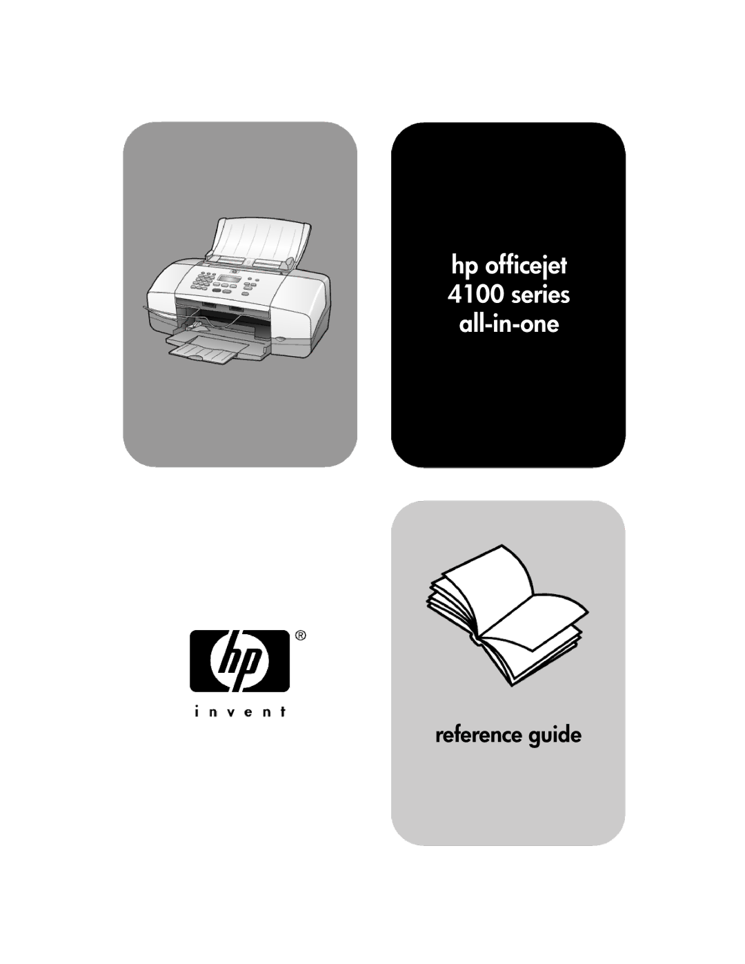 HP 4110xi, 4110v manual Hp officejet 4100 series all-in-one, Reference guide 