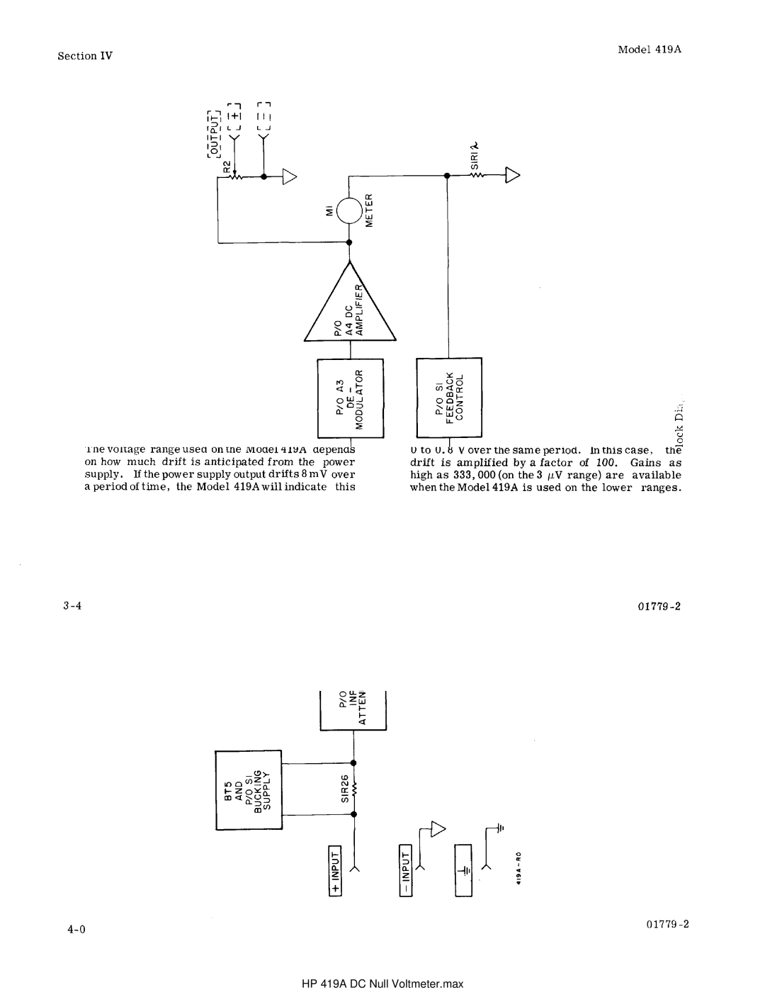HP manual HP 419A DC Null Voltmeter.max 