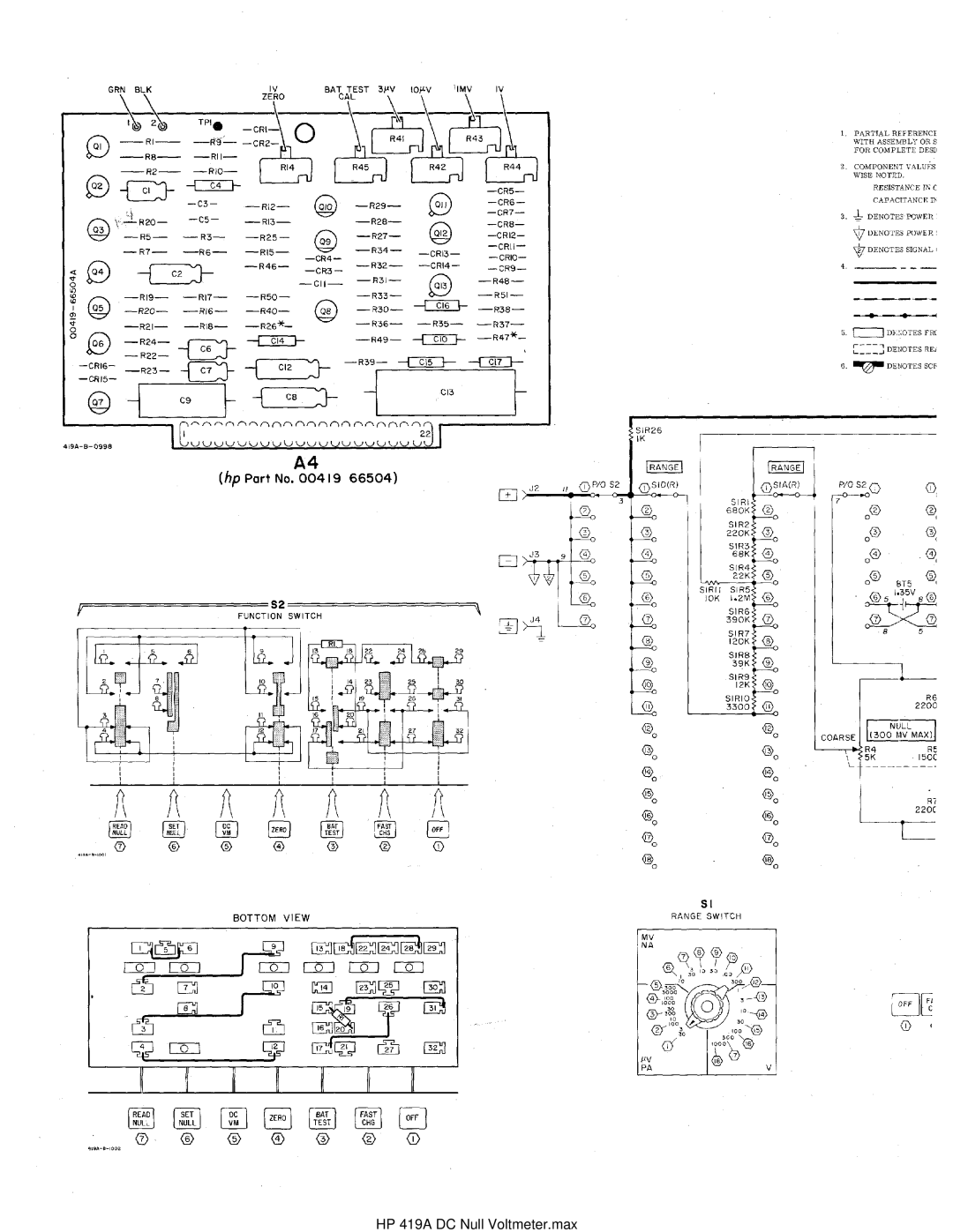 HP manual HP 419A DC Null Voltmeter.max 