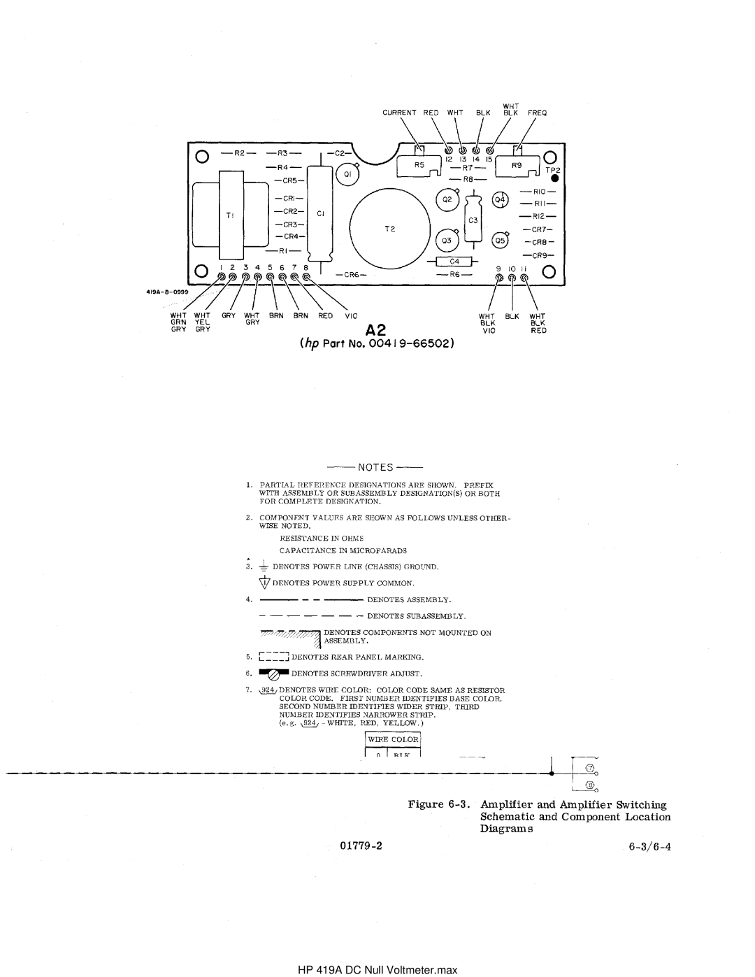 HP manual HP 419A DC Null Voltmeter.max 