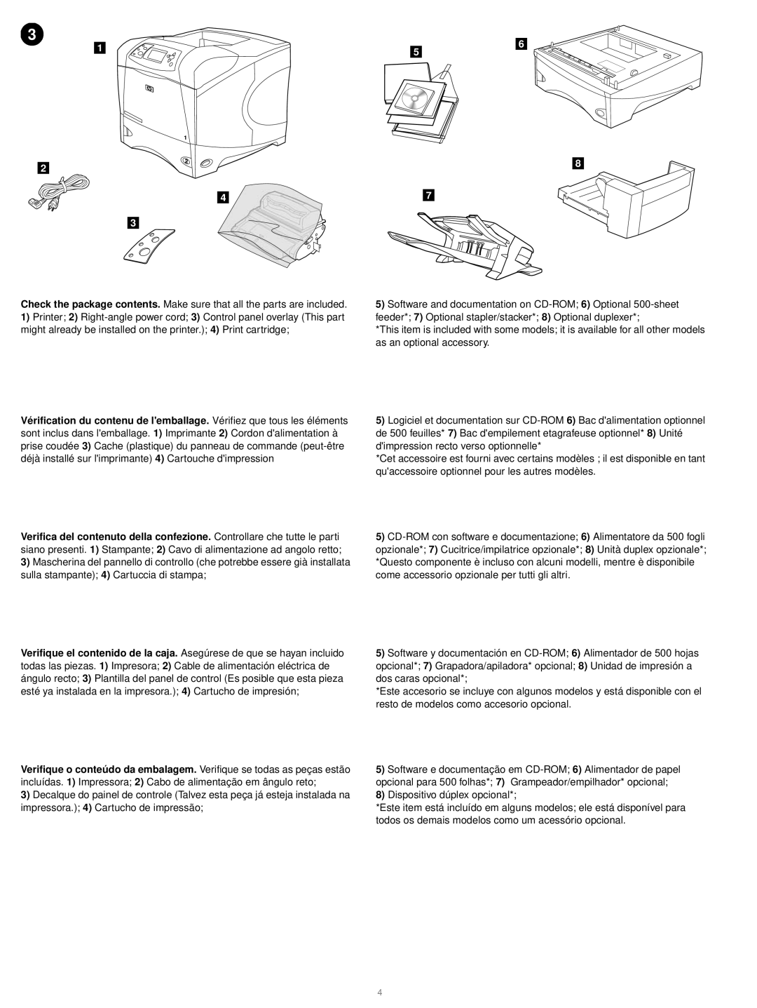 HP 4200 manual 